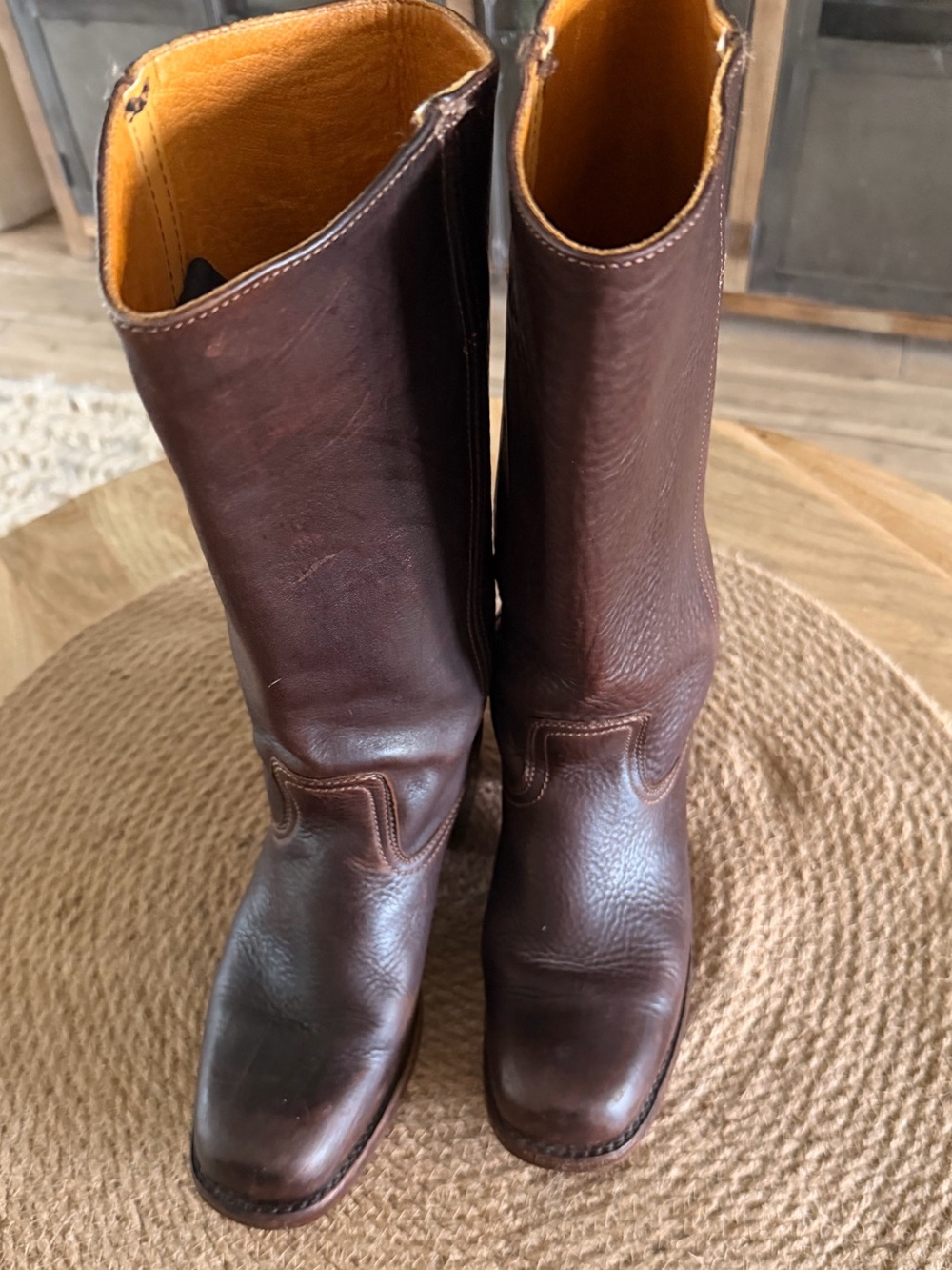 Vintage Frye Campus Deep Brown Leather - Picture 2 of 9